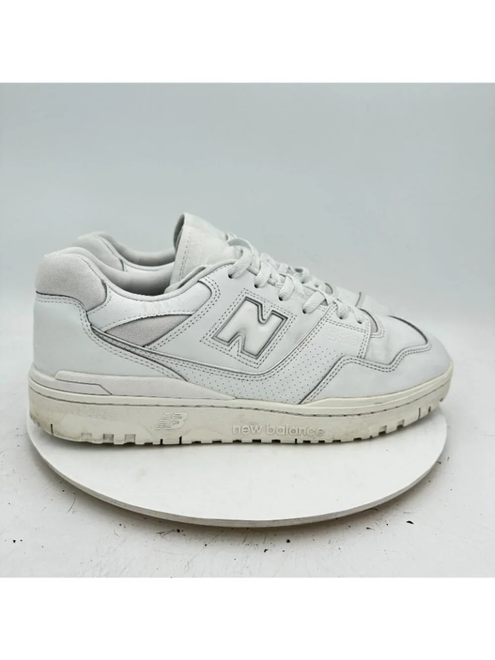 New Balance 550 Men Size 13D BB550WWW Triple White Training Shoes